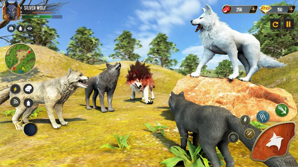 Wild Wolf Simulator Wolf Games