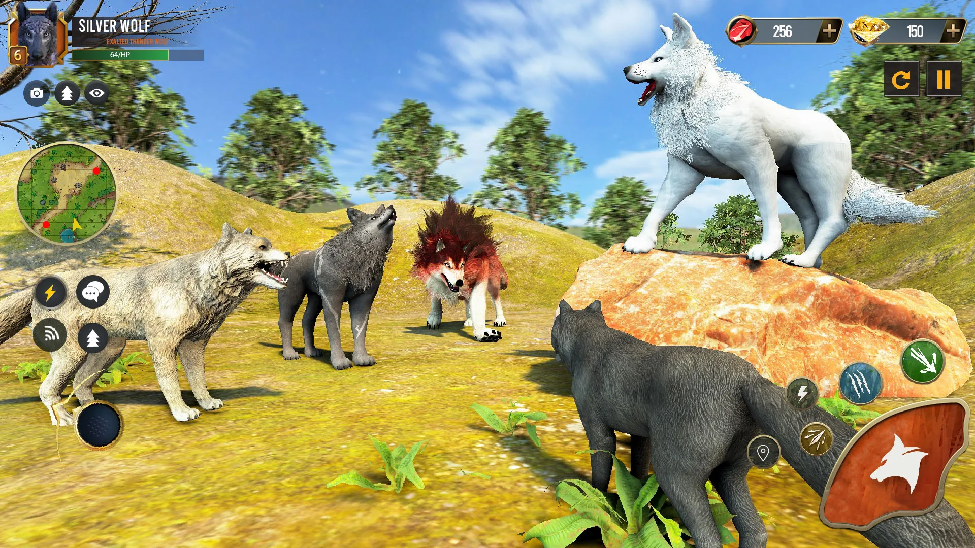 Wild Wolf Simulator Wolf Games